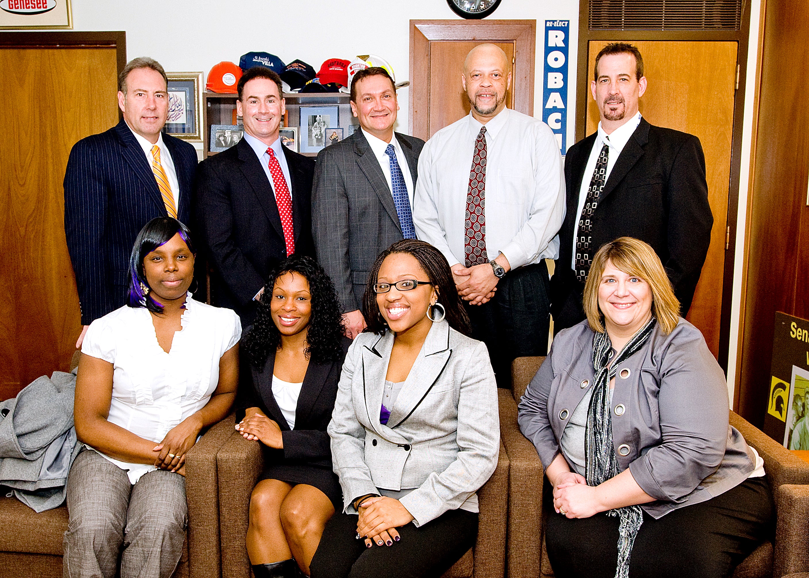 Senator Robach Bryant and Stratton College to Albany